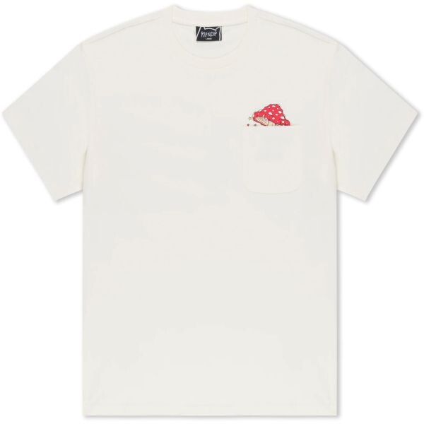 Triko Ripndip Funny Gungus Pocket - Bílá - L