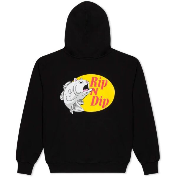 Mikina Ripndip Catfish Hoodie - Černá - L