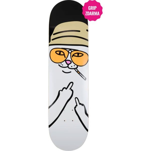 Sk8 Deska Ripndip Nermal S Thompson - Bílá - 8.0