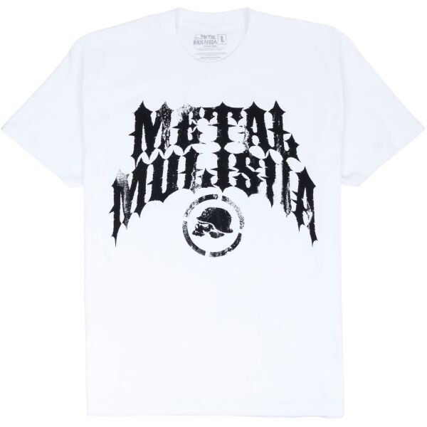 Triko Metal Mulisha Bloodcrest - Bílá - 3Xl
