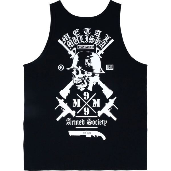 Tílko Metal Mulisha Armed Society - Černá - 3Xl