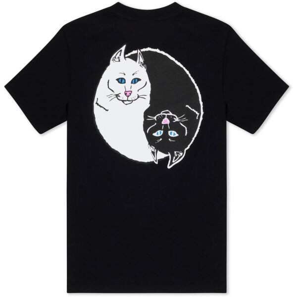 Triko Ripndip Nermal Ying Yang - Černá - L