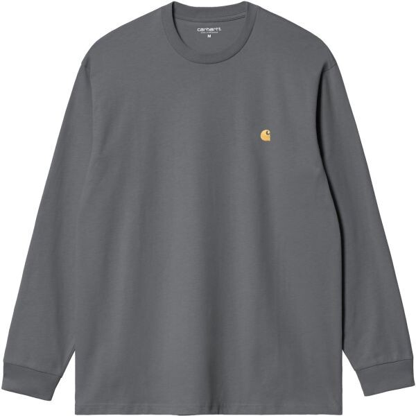 Triko Carhartt Wip Chase L/S - Šedá - L