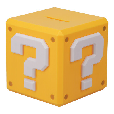 Super Mario kasička Question blok
