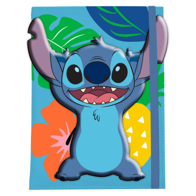 Lilo a Stitch squishy blok A5 modrý DPL10