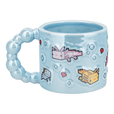 Minecraft hrnek Axolotl