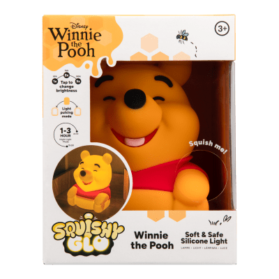 Pooh světlo SquishyGlo silikonové