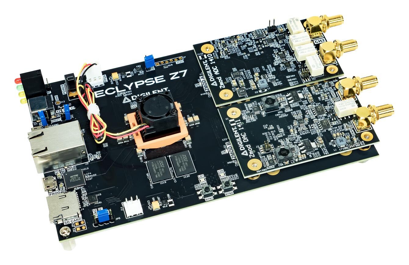 Digilent 471-036-1 Eclypse Z7 Dev Board With Two Zmod Adc