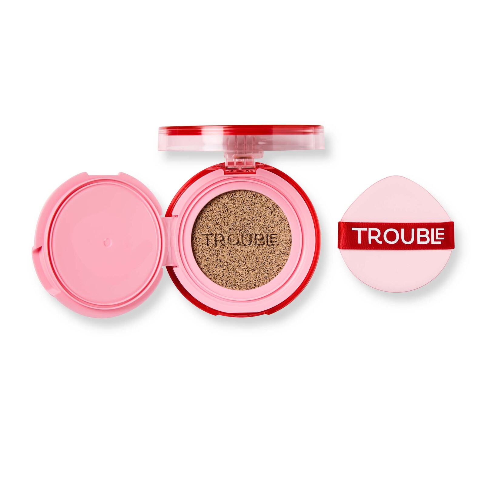TROUBLE MAKER Button Pusher Air Cushion Foundation Lovebug 12 g