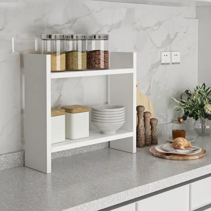 Casarredo Kuchyňský police DENVER - bílá