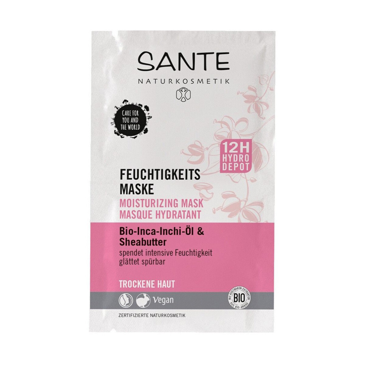Sante  Organic M0isturizing Mask - Inca Inchi Oil and Shea But
