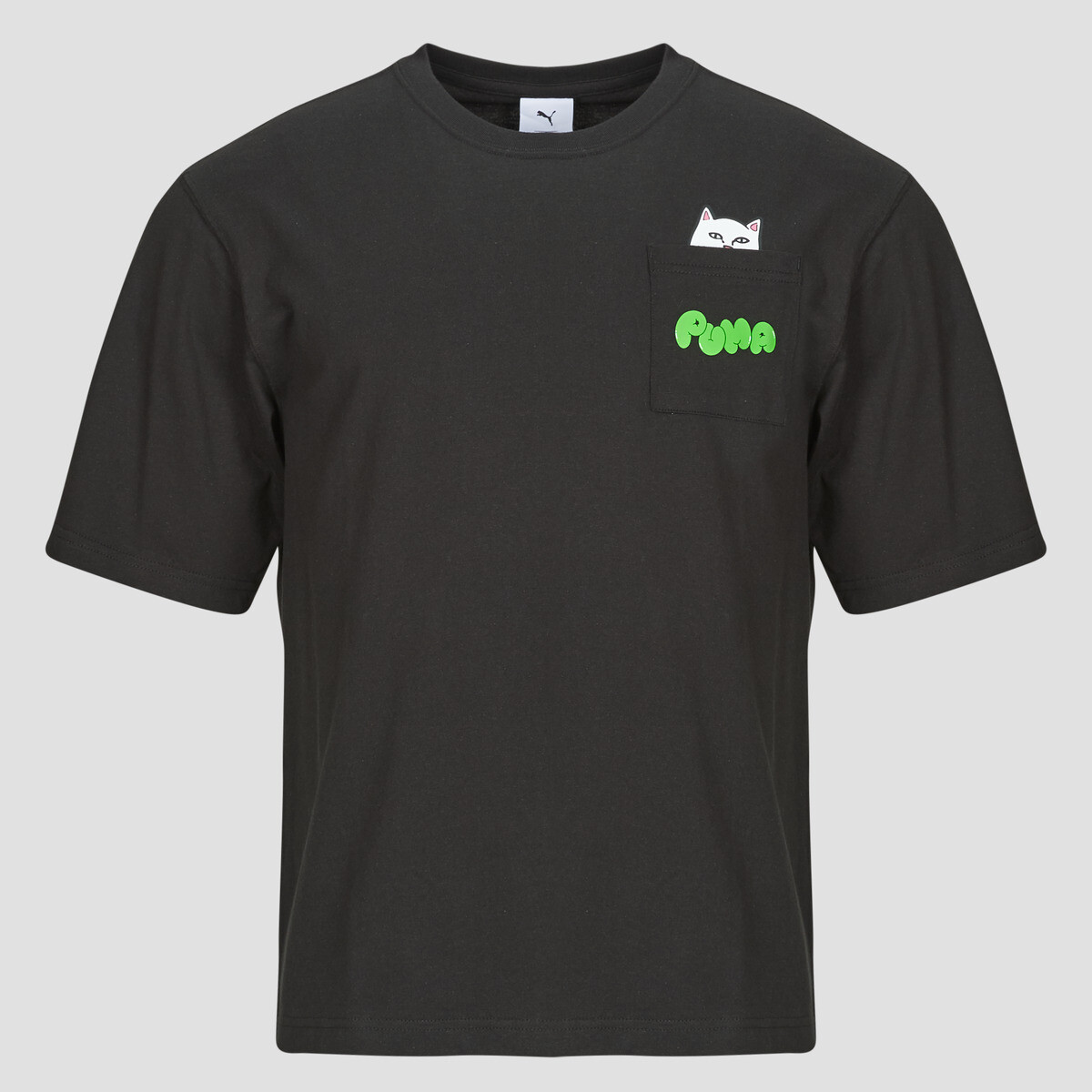 Puma  Relaxed Pocket Tee  Černá