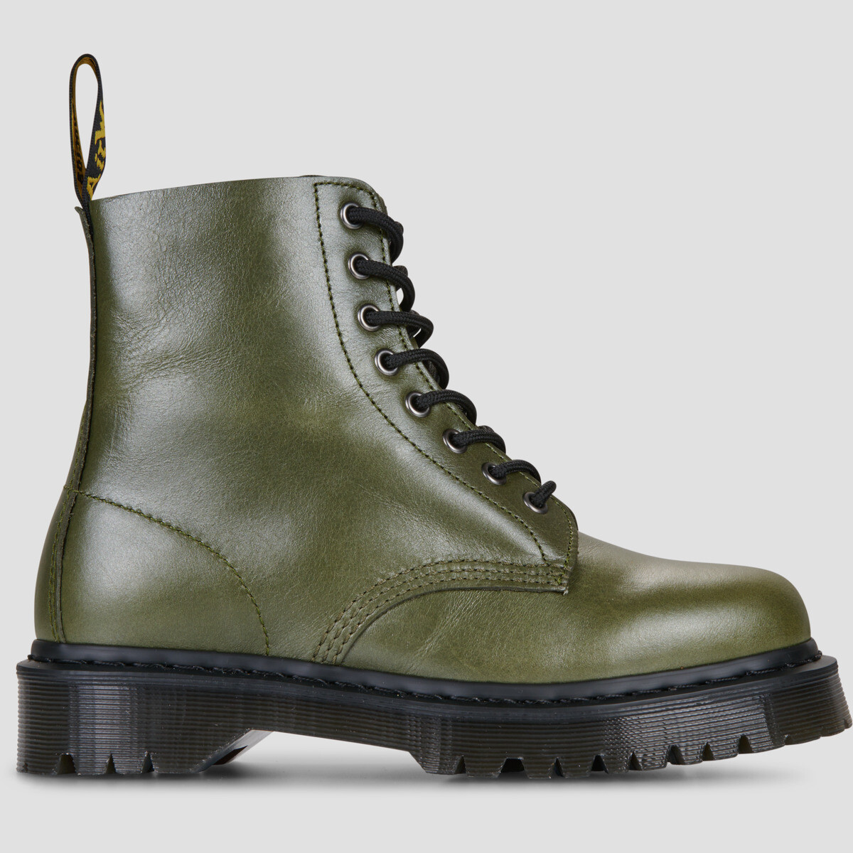 Dr. Martens  1460 Pascal Bex 8 Eye Boot Olive Green  Eclipse  Khaki
