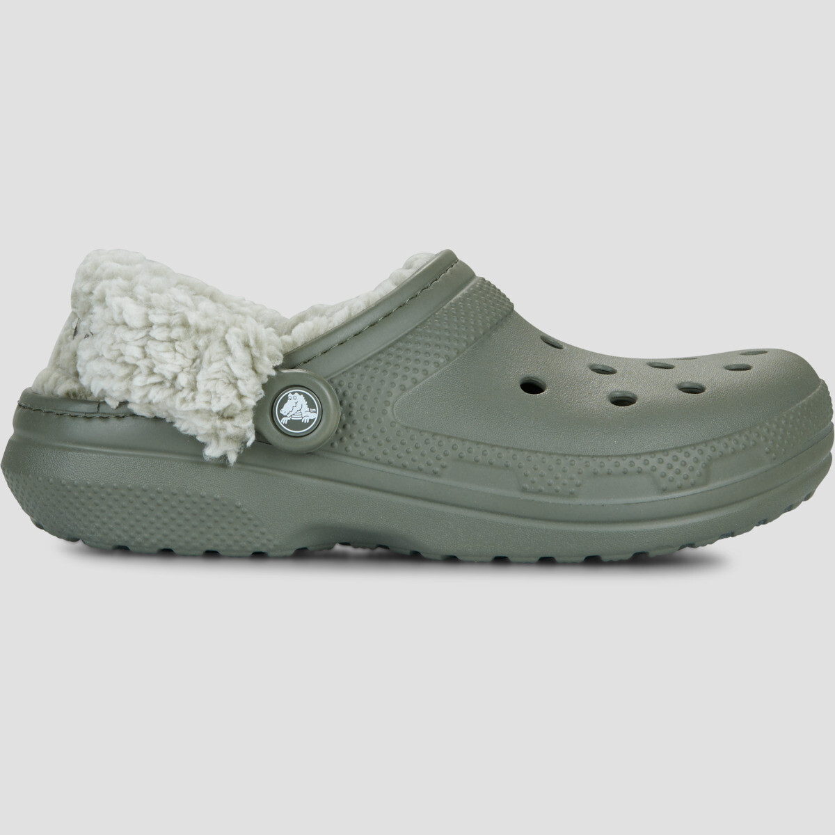 Crocs  Classic Fleece Lined Clog  Khaki