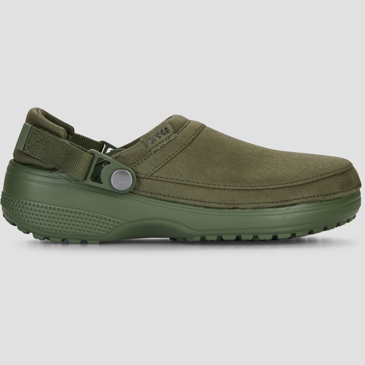 Crocs  Classic Crafted Vegan Suede Cg  Khaki