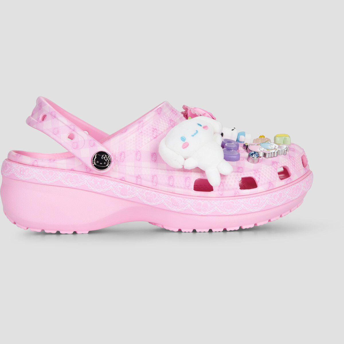 Crocs  HKF CLASSIC PLATFORM CLOG  Růžová