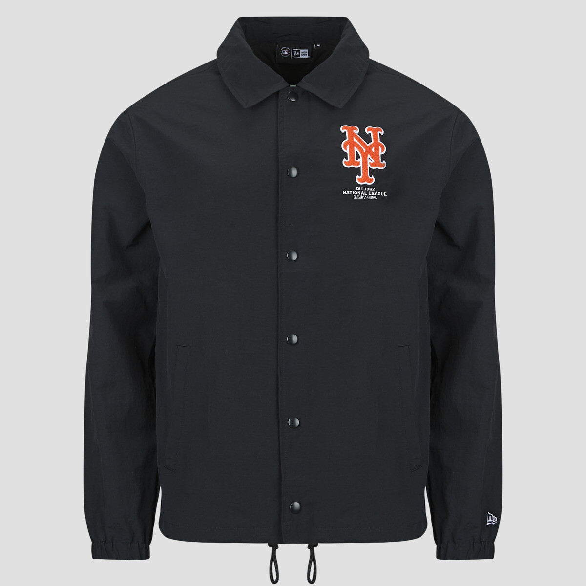 New-Era  MLB COACHES JACKET NEW YORK METS  Černá
