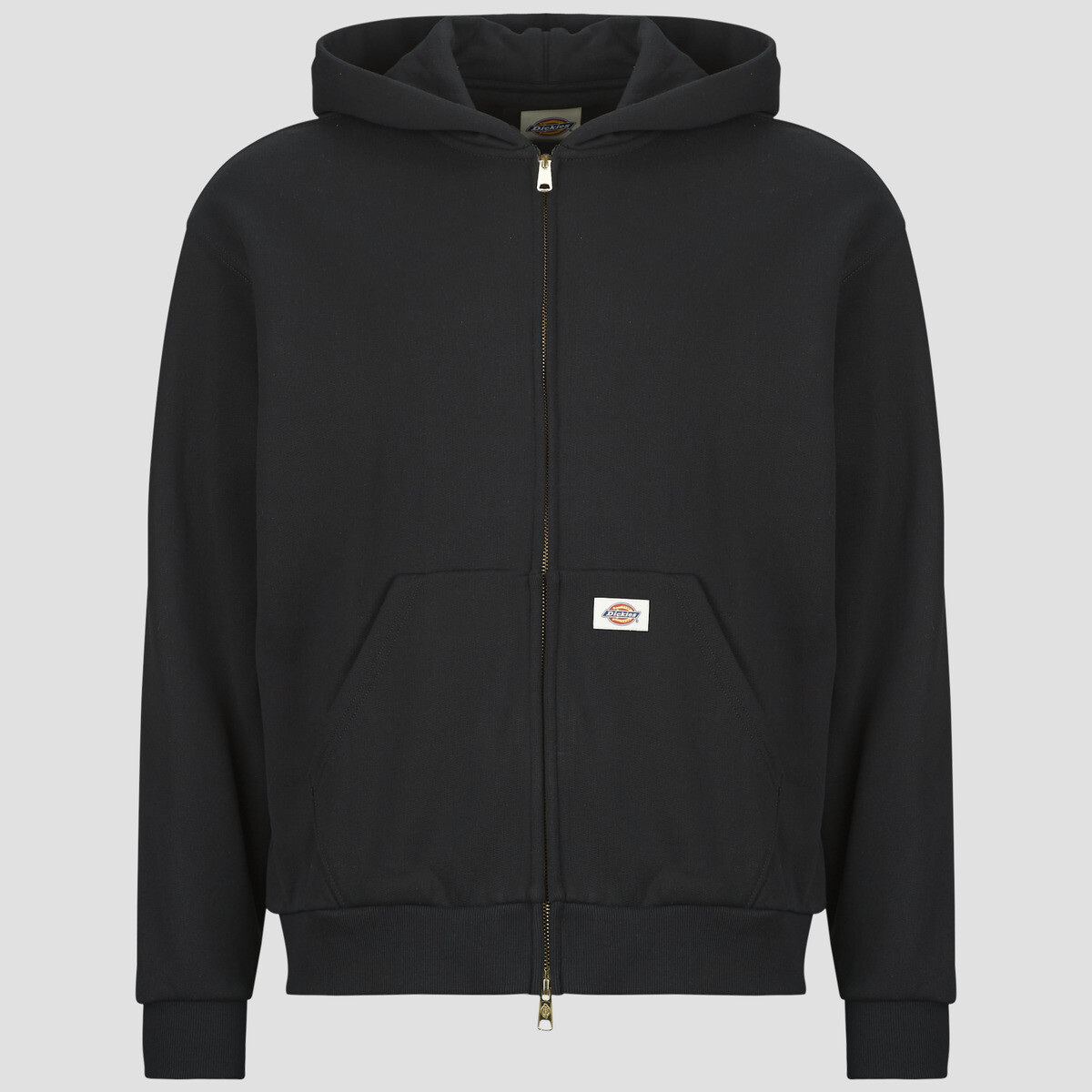 Dickies  FOSTORIA FZ HOODIE BLACK  Černá