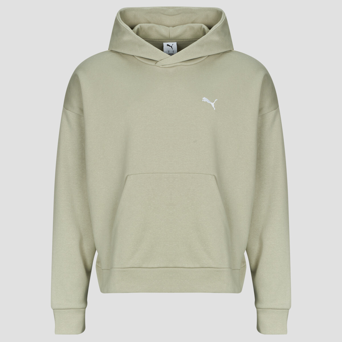 Puma  WARDROBE ESSENTIALS Boxy Hoodie FL  Šedá