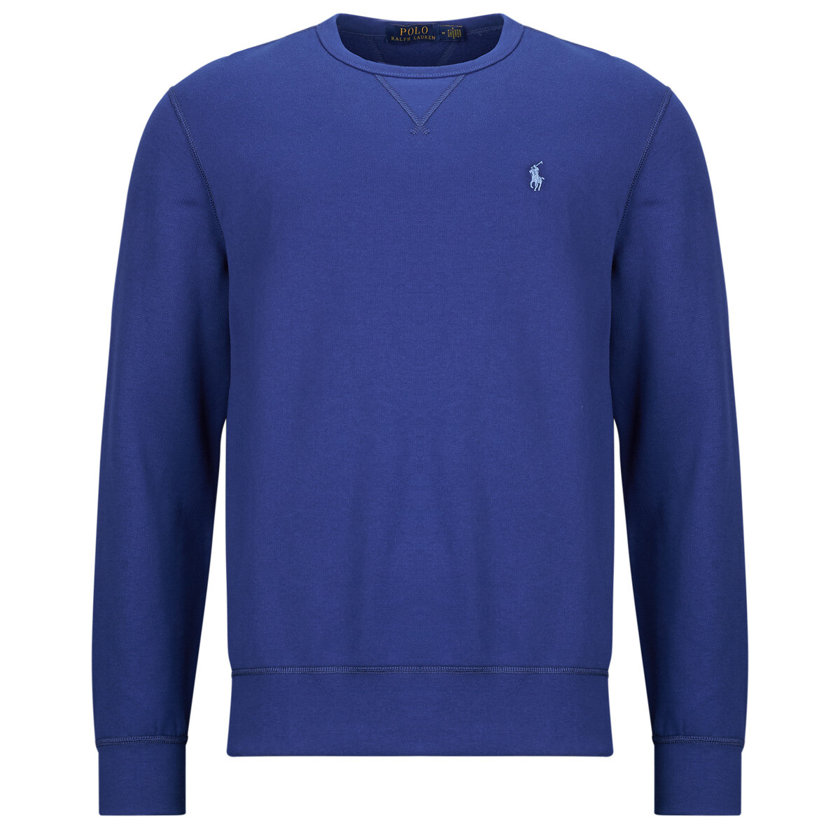 Polo Ralph Lauren  SWEAT COL ROND MOLTONE EN COTON  Modrá