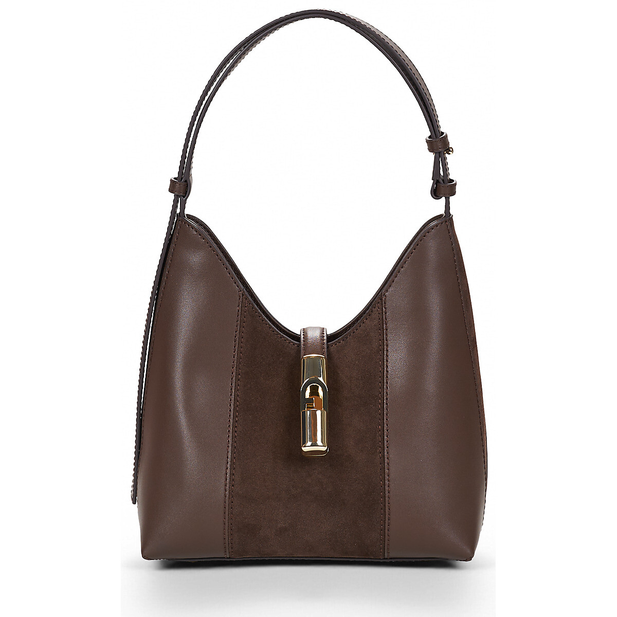 Furla  FURLA GOCCIA S HOBO  Hnědá
