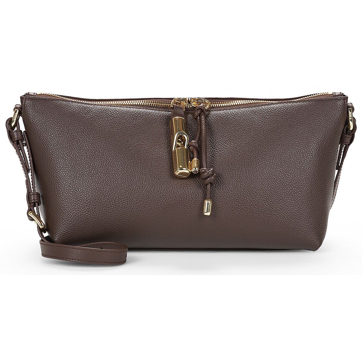 Furla  FURLA DEBBY MINI SHOULDER BAG SOFT  Hnědá