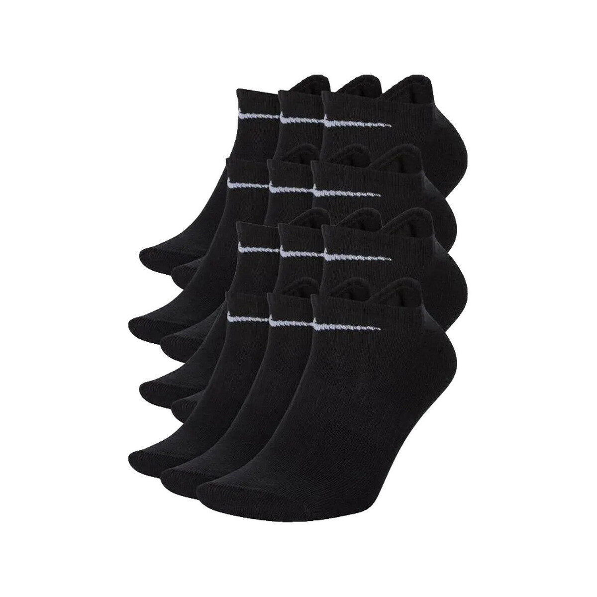 Nike  Chaussettes  pack de 12 noir  Černá