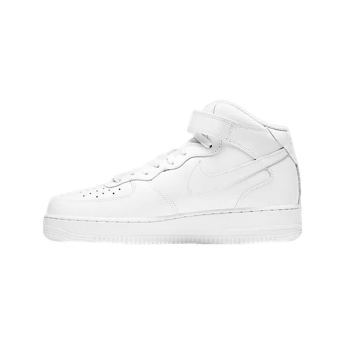 Nike  Baskets  Air Force 1 Mid '07 cuir  Bílá