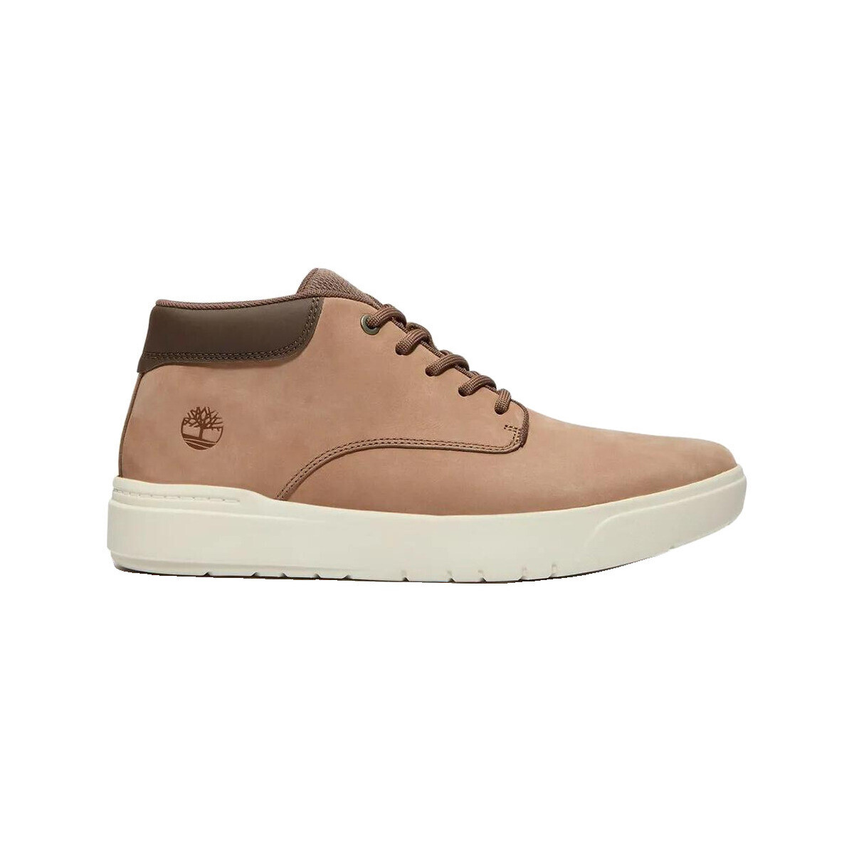 Timberland  Baskets  Seneca Bay Mid Lace-Up cuir  Šedá