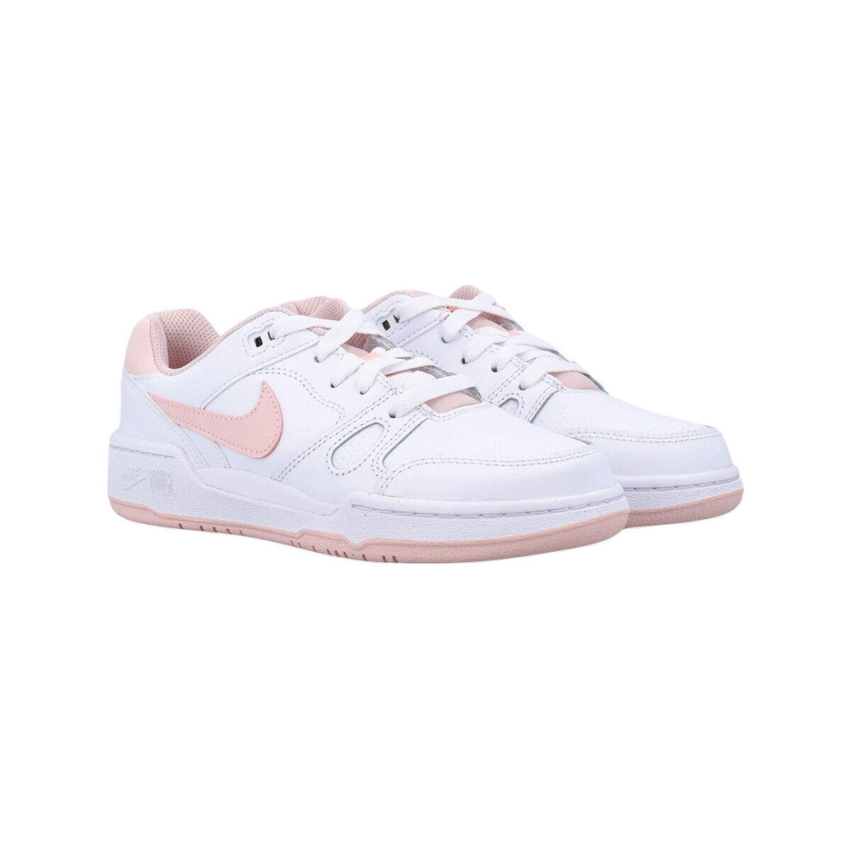 Nike  Baskets  Full Force Low (GS) maille respirante  Bílá