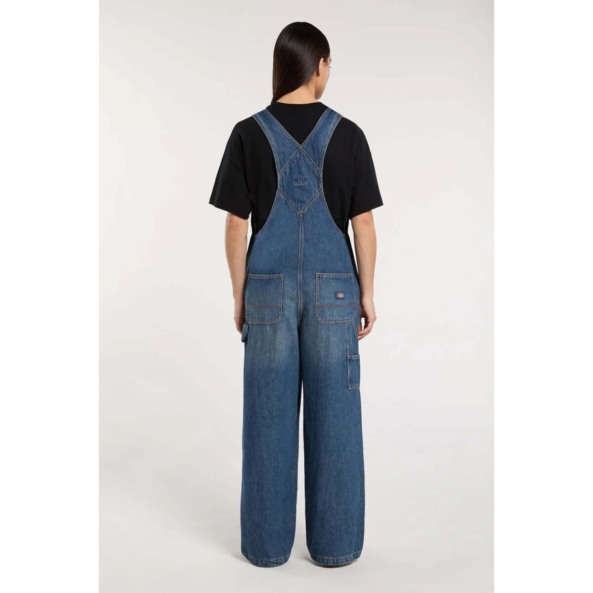 Dickies  Mechanic Bib W  Modrá
