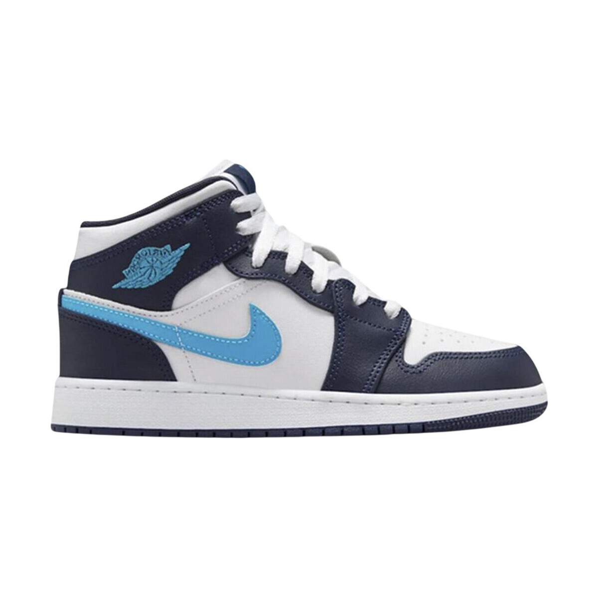 Nike  1 Mid Obsidian Dark Powder Blue (GS)  Modrá