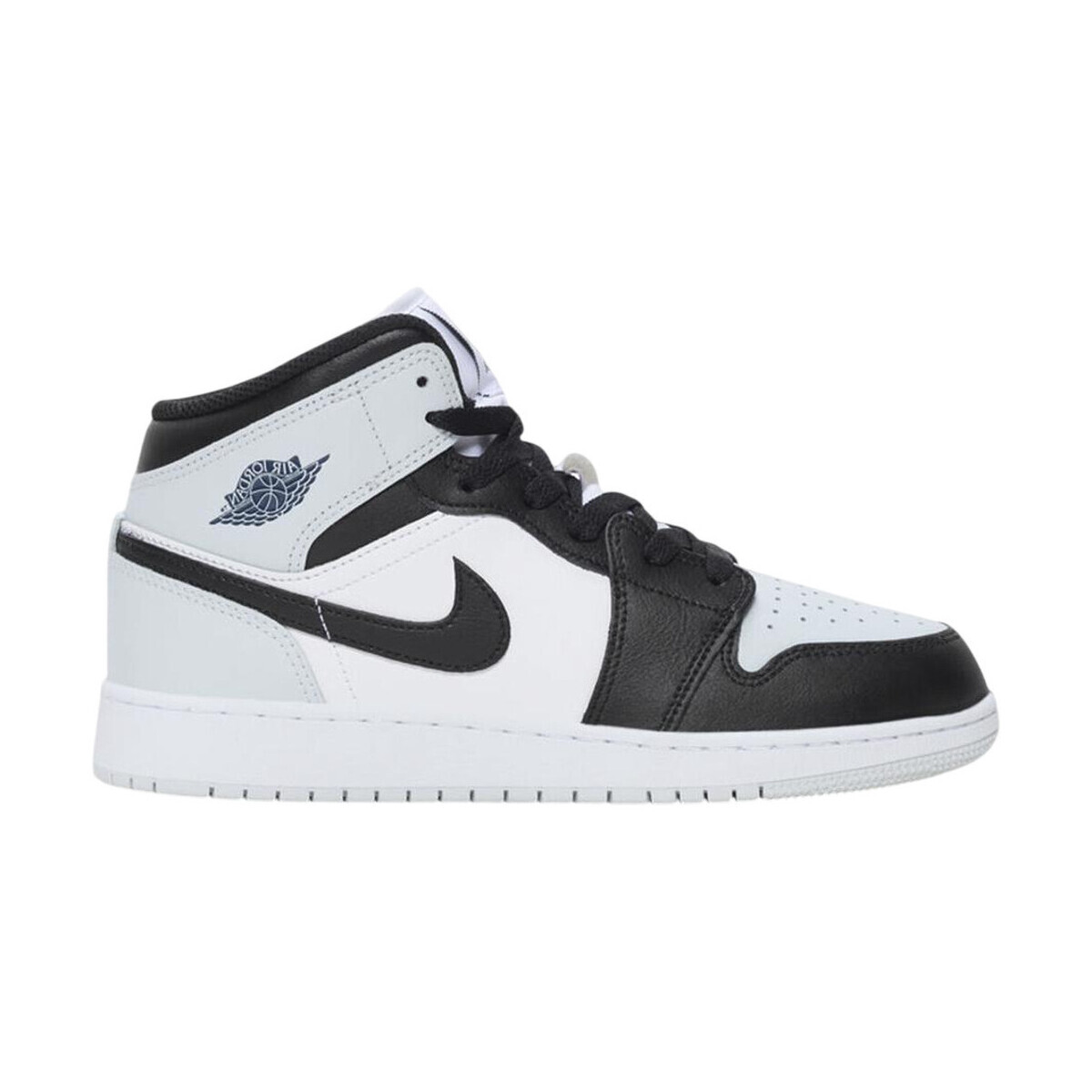 Nike  1 Mid Black Aura Squadron Blue (GS)  Černá