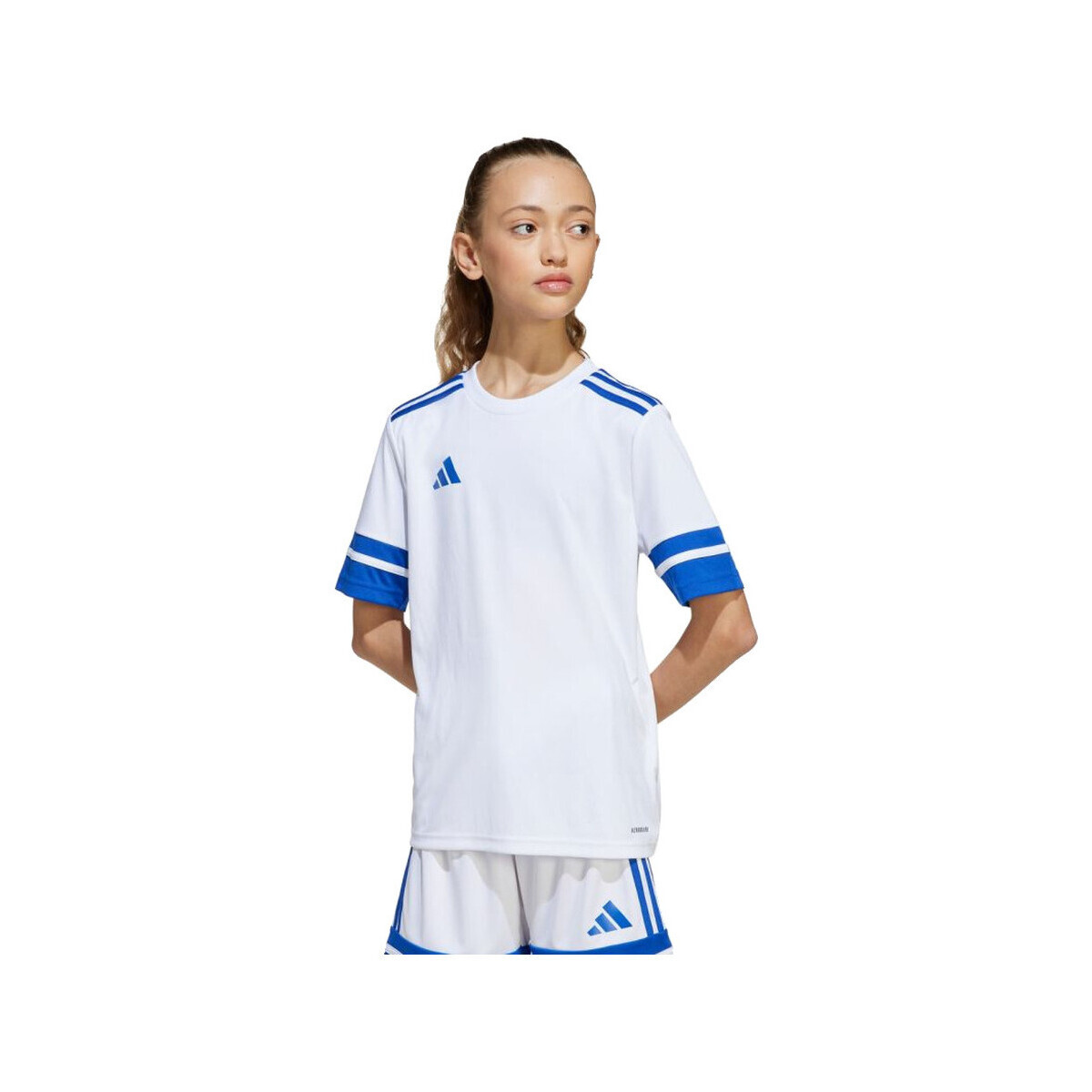 adidas  T-shirt  squadra 25 100% polyester  Modrá