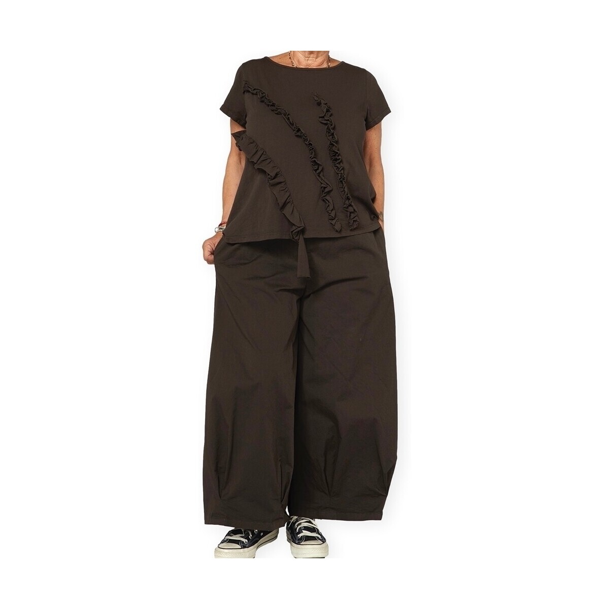 Wendy Trendy  Top 226039 - Brown  Hnědá
