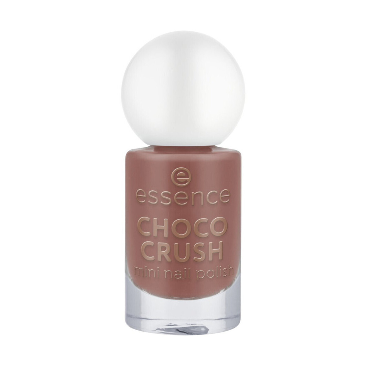 Essence Mini Nail Polish Choco Crush - 17 - Hnědá