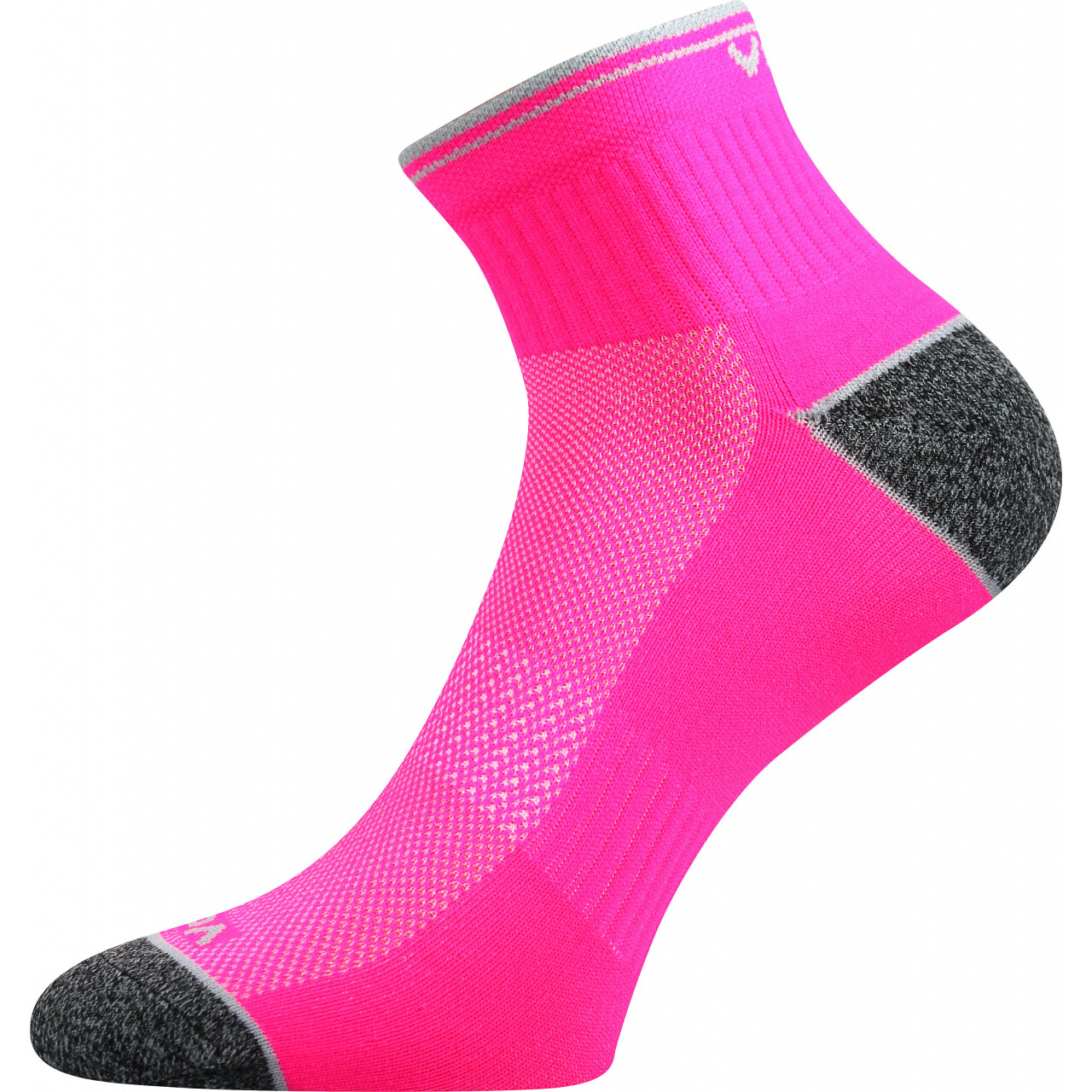 Ponožky unisex sportovní Voxx Ray - růžové svítící, 39-42