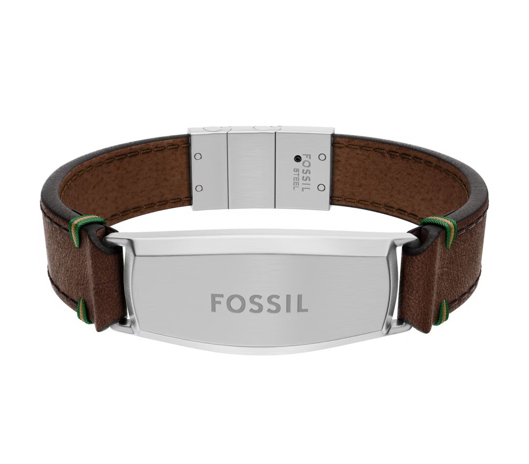 Fossil Pánský kožený náramek Everett JF04988040