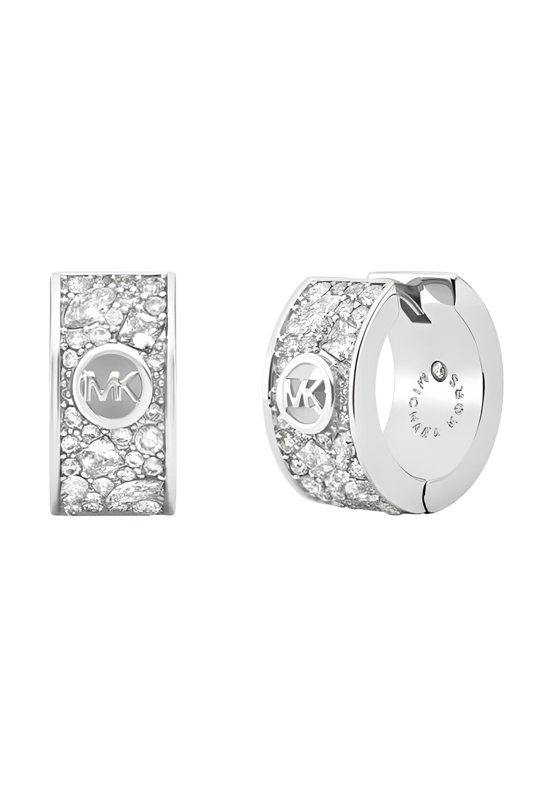 Michael Kors Luxusní kruhové náušnice Premium MKJ0244040K