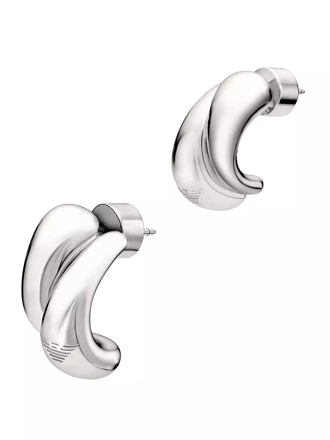 Emporio Armani Designové mosazné náušnice EGS3342040