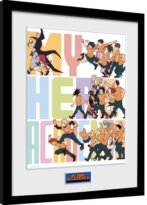 GB EYE Obraz na zeď - My Hero Academia - Season 4 Key Art 3, 34 × 44.2 cm