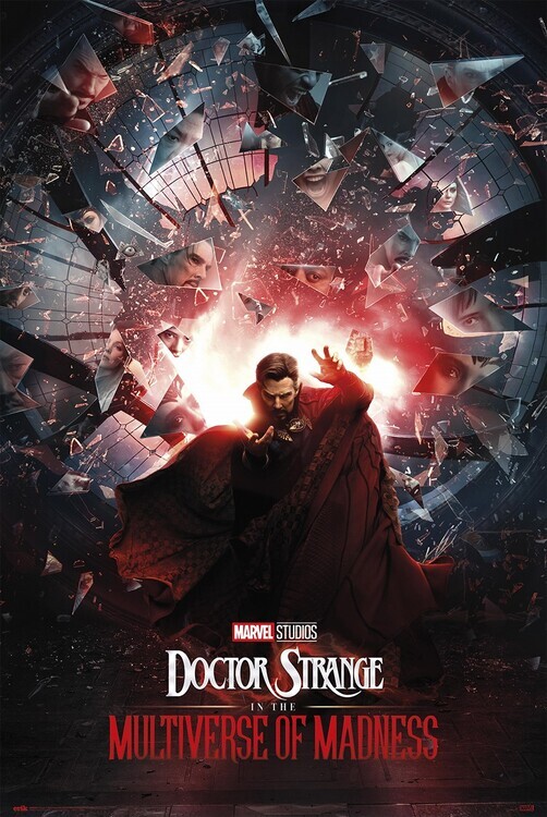 GRUPO ERIK Plakát, Obraz - Doctor Strange - In the Universe of Madness, 61 × 91.5 cm
