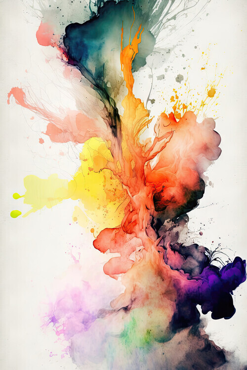 Mauro Plakát, Obraz - Mesmerizing Abstraction, Mauro, 26.7 × 40 cm