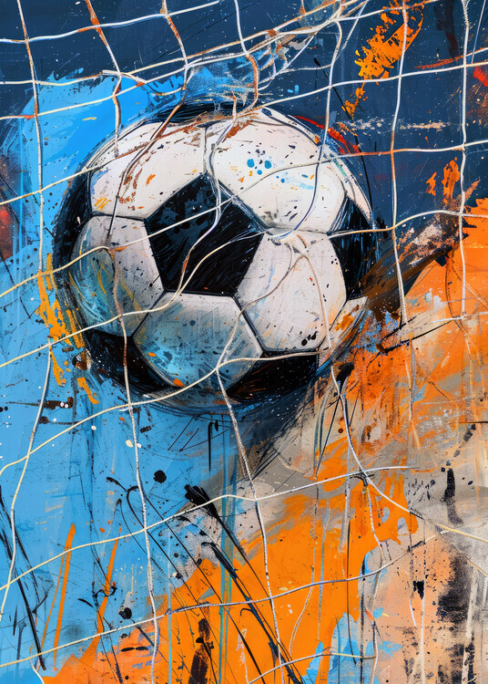 Justyna Jaszke Plakát, Obraz - Sport Soccer, Justyna Jaszke, 30 × 40 cm