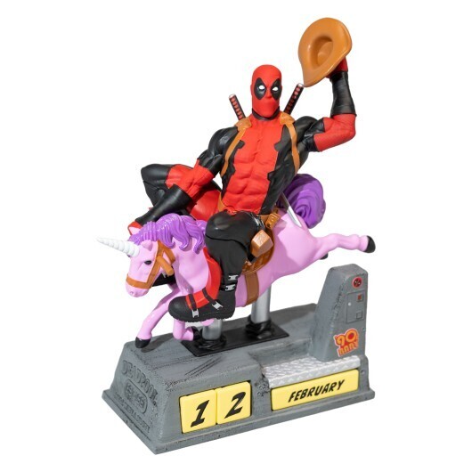 GRUPO ERIK 3D Kalendář  3D Kalendář  3D Marvel - Deadpool