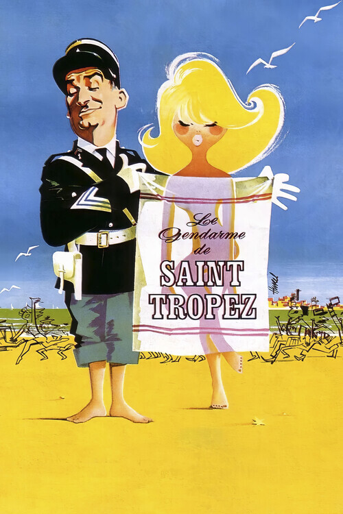 Europosters Plakát, Obraz - Le Gendarme de Saint-Tropez (1964), 26.7 × 40 cm