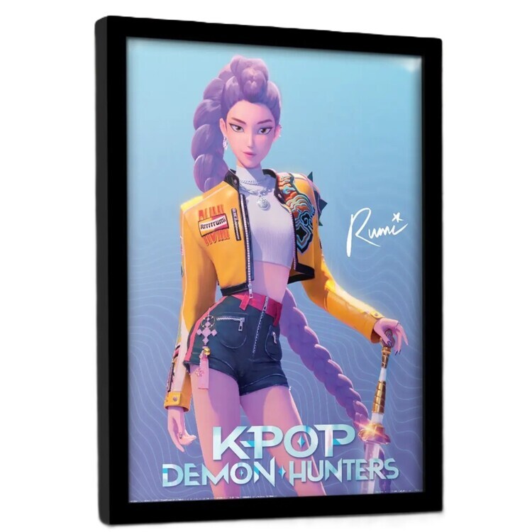 PYRAMID Obraz na zeď - K-Pop Demon Hunters - Rumi, 34.3 x 44.5 cm