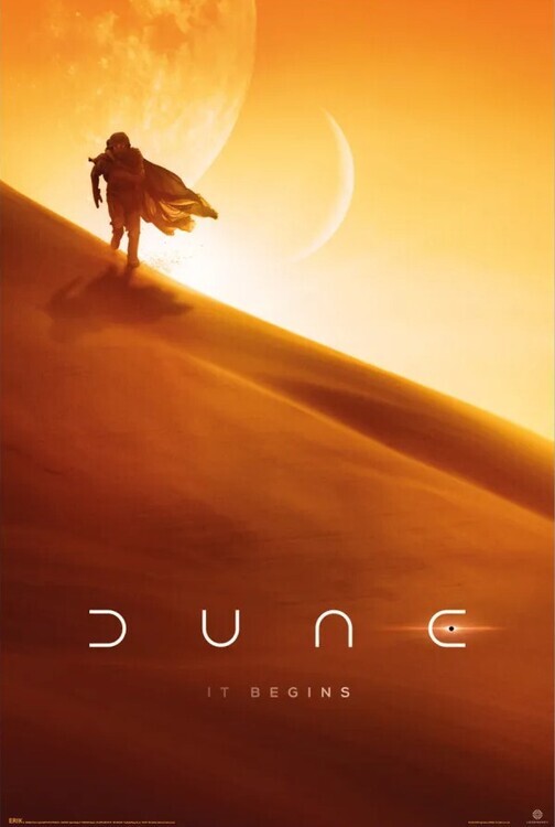 GRUPO ERIK Plakát, Obraz - Dune - It Begins, 61 × 91.5 cm