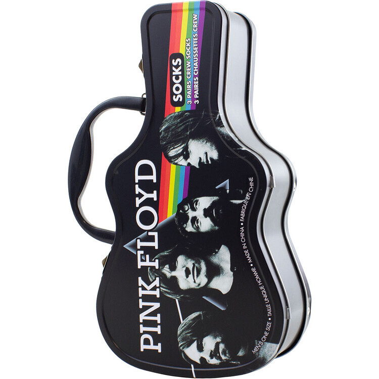 ROCKOFF Ponožky Pink Floyd - Logos | 3 páry, 39 - 46