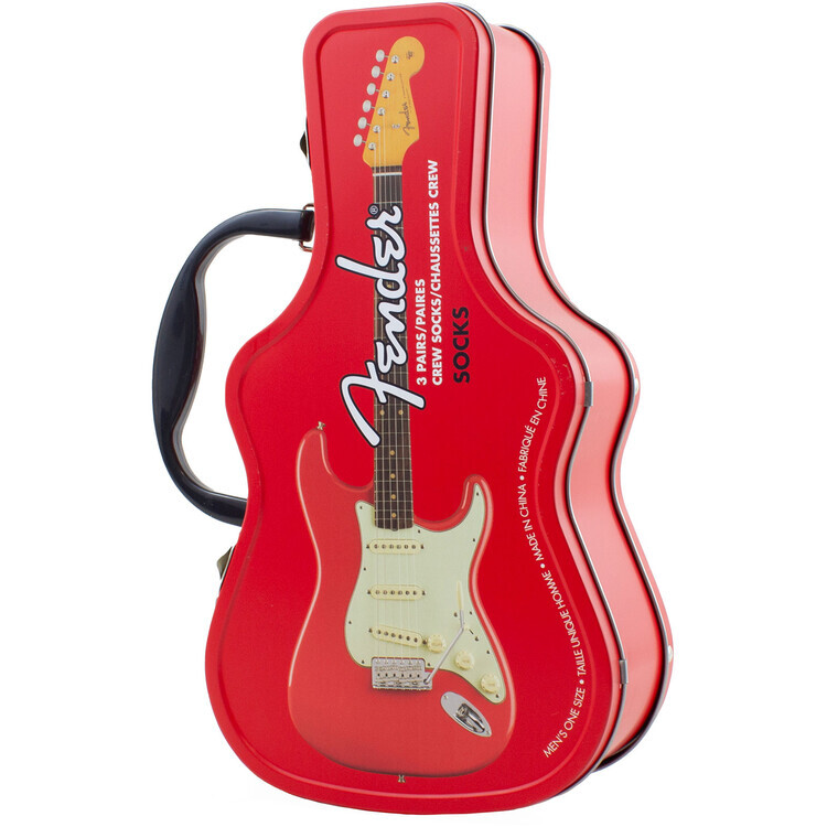 ROCKOFF Ponožky Fender - Logos | 3 páry, 39 - 46